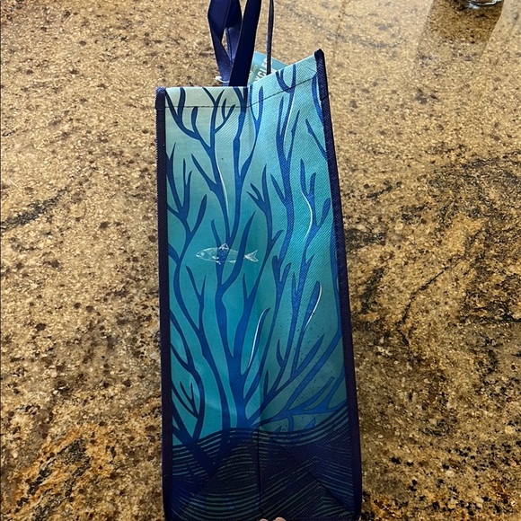 ♻️ 🛒 Eco Friendly Trader Joe's Reusable 100% Recycled Ocean Plastic Grocery Bag - Picture 6 of 6